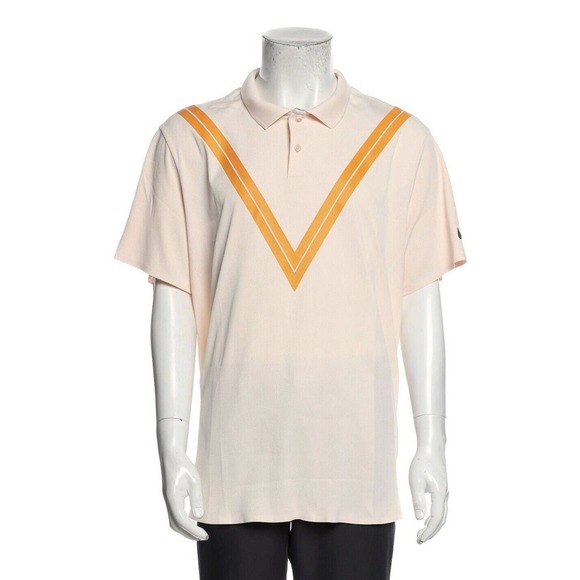 Nike Court RF Advantage Roger Federer Guava Polo Shirt 939080-838 Size XL - Picture 2 of 4